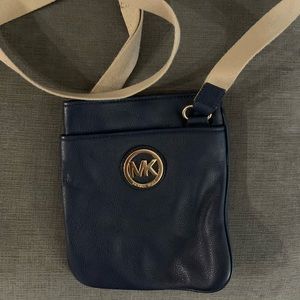 Navy Michael Kors Crossbody